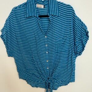 Fighting Eel Ava Sky Women's Top- Size M